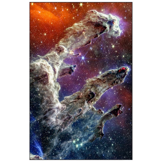 Empire Art Direct 5ft. x 7.5ft. The Hubble Space Telescope Washable Area Rug